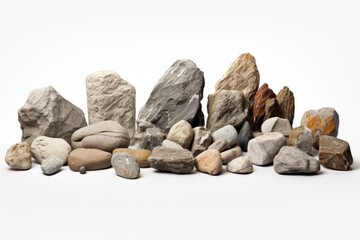 A group of rocks sitting next to each other. Suitable for nature and outdoor themes