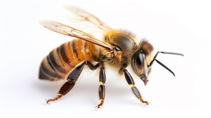 Close-up of a honeybee.