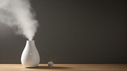 humidifier background copy space for text, Generative Ai 