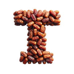 Obraz premium Isolated 3D Letter on a Clear PNG Canvas Generative AI