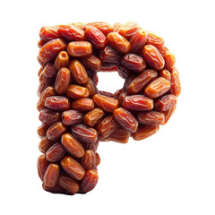 Obraz premium Isolated 3D Letter on a Clear PNG Canvas Generative AI