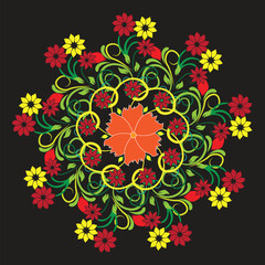 This is simple and vector Floral background and it is editable.