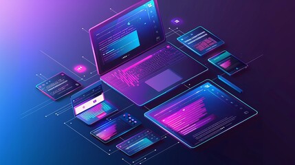 Creating responsive cross-platform websites & mobile apps: modern coding techniques for software development & interface design