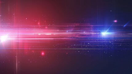 Futuristic technology: glowing lines background for innovation and science fiction concepts