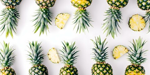 Pineapples Pattern: Artistry in Nature