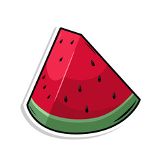 Set Fruit cartoon flat vector illustration Pro Vector