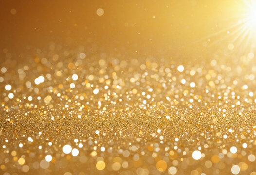 Warm Sunshine Glitter Balls Bokeh Backgrounds Web graphics