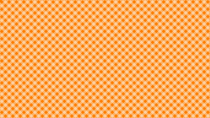 Diagonal white plaid texture in the orange background	