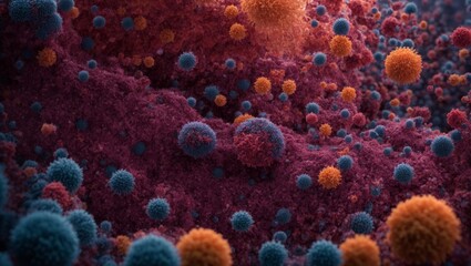 Obraz premium Virus infected