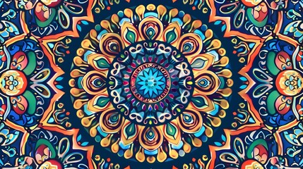 Ornamental mandala patterns with unique design