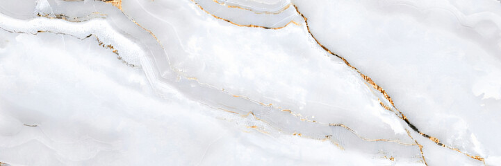 White gold marble texture background design.
