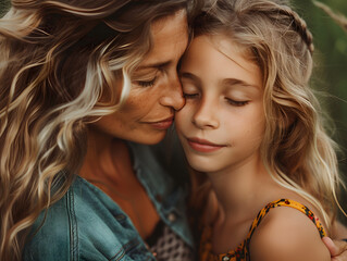Family Love: Heartwarming Images of Mother-Daughter Connections