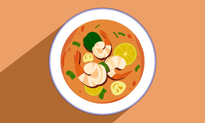 Thai dish, Tom Yum Kung