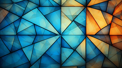 Symmetrical geometric texture background map mesh triangle, square circle, polygon rhombus symmetrical geometric texture background