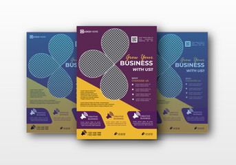 Business flyer template Design