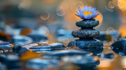 transformative power of meditation and mindfulness in achieving a balanced life - obrazy, fototapety, plakaty