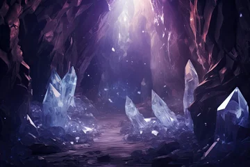 Poster Mystical Crystal Caverns © Ilsol