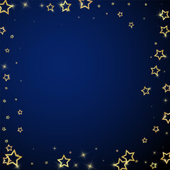 Fototapeta premium Christmas stars vector overlay.