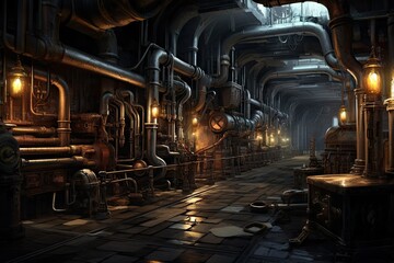 Subterranean Delights: Steampunk Machinery