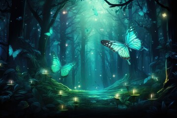 Serene Mystical Forest