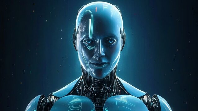 Create a short film script set in a world where advanced robots have become indistinguishable from humans. Explore the concepts of identity, awareness, and the blurred barriers between man and machine