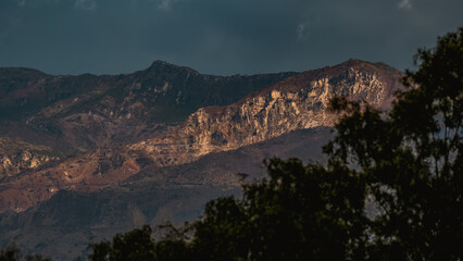 view of the mountains 