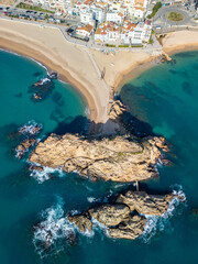 Immerse yourself in the serenity of the Costa Brava with our aerial views, capturing the beauty of Blanes' medieval village and its idyllic Mediterranean shores.

