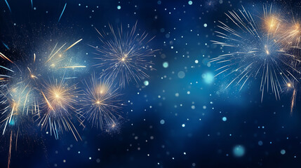 Fototapeta premium Happy New Year, New Year's Eve background