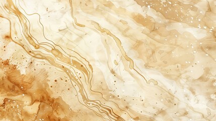 Vector watercolor art background. Old paper. Marble. Stone. Beige watercolour texture for cards, flyers, poster, banner. Stucco. Wall. Brushstrokes and splashes. Painted template for design. 
