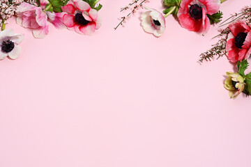 Beautiful floral background - 752134438