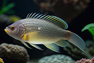 Dwarf Cichlids tropical fish