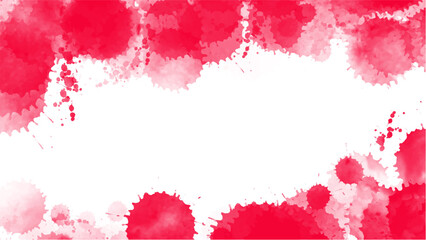 Abstract pink watercolor background.Hand painted watercolor. vector