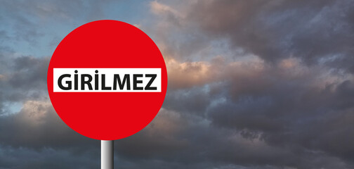 visual of a stormy cloud background with a hurricane,stop,danger, flood warning, 