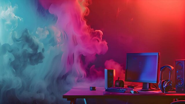 Sleek Technology Gaming Computer: The Newest Offerings in Tech. Crafted by Generative AI