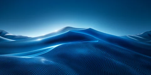 Foto op Canvas Dot blue wave light screen gradient texture background, Dot blue wave light screen gradient texture background,    © Hijab