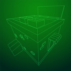 Shop market store. Small business concept.