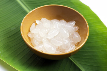 Sugar palm seed in syrup