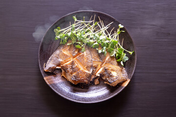 カレイの照り焼き