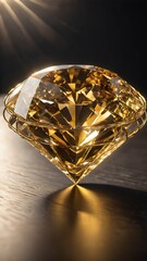 Golden diamond