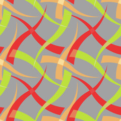 Arrow-shaped figure vector ornament.Seamless pattern. - 752154413