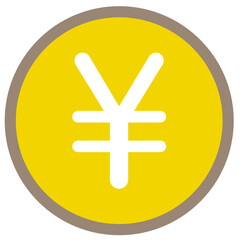 円マークのコイン