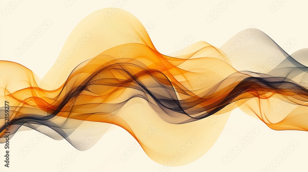Aufkleber vibrant rainbow color wave abstract background for design projects colorful abstract waves