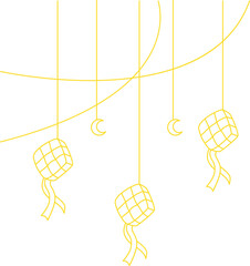 Line Idul Fitri Corner