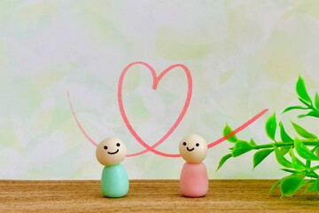 運命の赤い糸で結ばれた男女