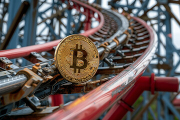 Bitcoin en montaña rusa