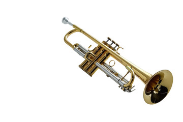 Trumpet Brilliance Isolated On Transparent Background