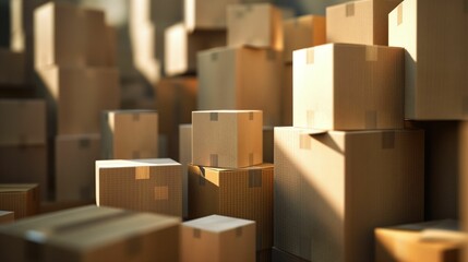 Image of cardboard boxes.
