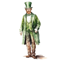 A man in St. Patrick&rsquo;s Day