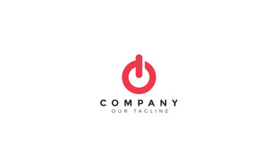 Abstract/elegant/geomatric logo design power monogram for company