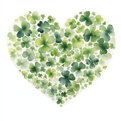 St. Patrick’s Day Love Heart Shamrocks